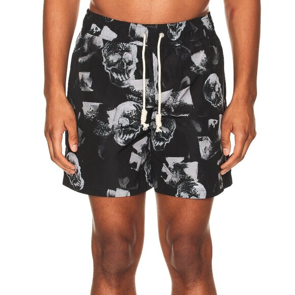 NWT - Palm Angels Skulls Print Swimshort - Rare - Size Large - Picture 2 of 16